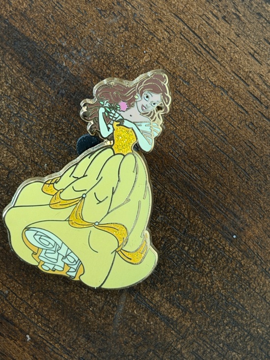 Disney Jewelry - Belle - Beauty and the Beast - Princess Dress Enamel Pin